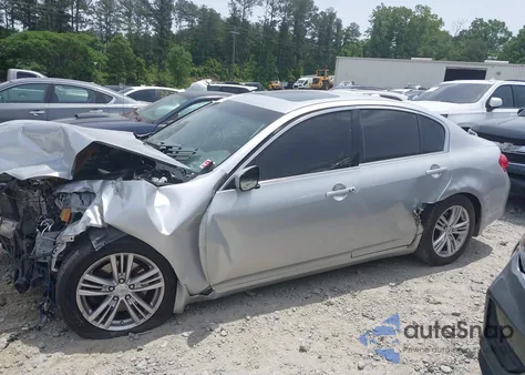 2012 Infiniti G37 Journey z USA, uszkodzony, nr VIN JN1CV6AP6CM620395